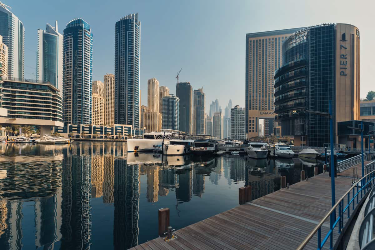 Dubai Marina, Dubai + Abu Dhabi