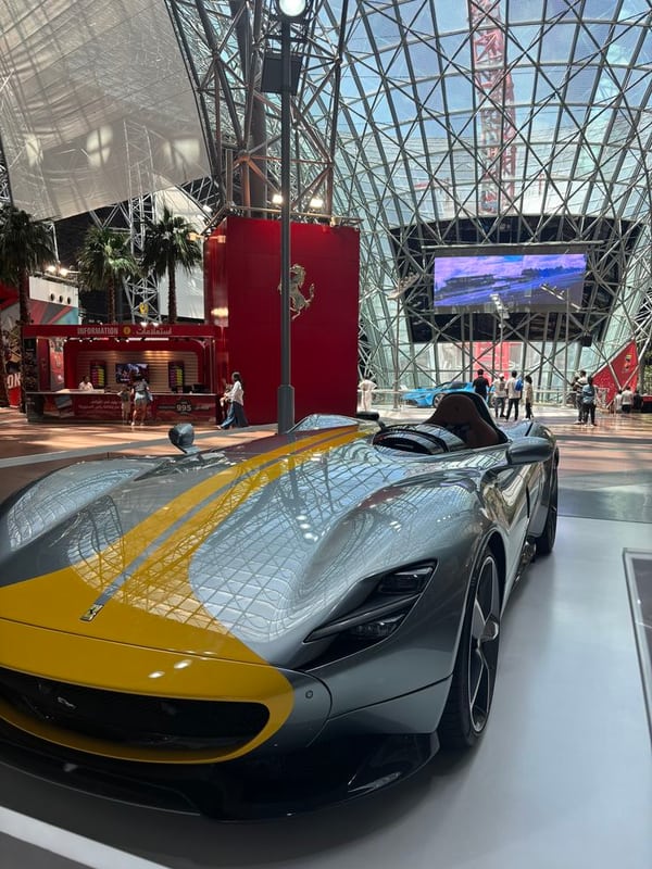 Yas Island, Ferrari World, Dubai + Abu Dhabi