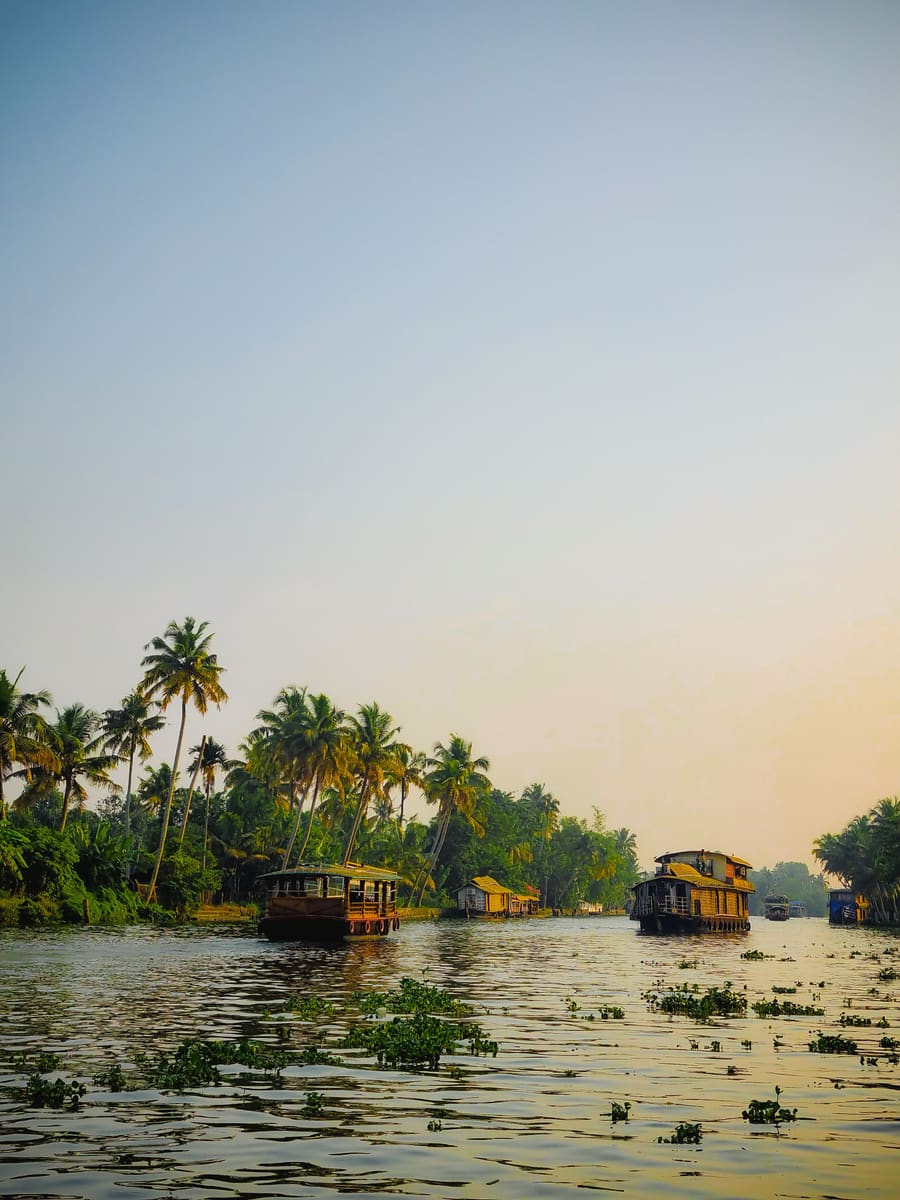 Alleppey Backwaters, houseboat, Kerala